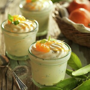 Recetario Mousse de mandarina