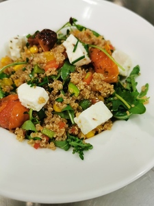 Recetario Ensalada de quinoa y queso feta